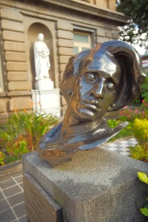 Bust of Fryderyk Franciszek Chopin Theatre San Jose Costa Rica