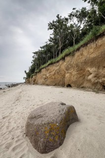 Steep coast, Poel Island, Mecklenburg-Western Pomerania, Germany, Europe