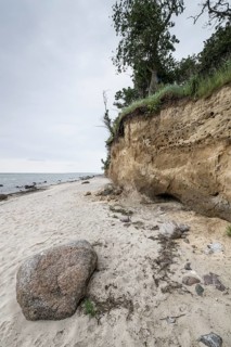 Steep coast, Poel Island, Mecklenburg-Western Pomerania, Germany, Europe