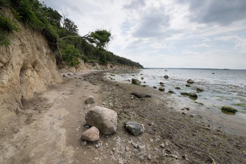 Steep coast, Poel Island, Mecklenburg-Western Pomerania, Germany, Europe