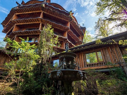 Nothofagus Hotel, Reserva Biologica Huilo Huilo, Chile, South America