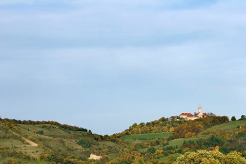 The Leuchtenburg castle near Jena near Kahla in Saaleholzland in autumn
