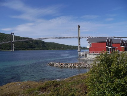 From Wikipedia:Tjeldsundet is a strait or sound in Northern Norway. The Tjeldsund Bridge connects