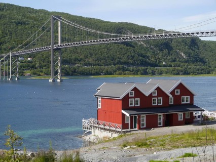 From Wikipedia:Tjeldsundet is a strait or sound in Northern Norway. The Tjeldsund Bridge connects