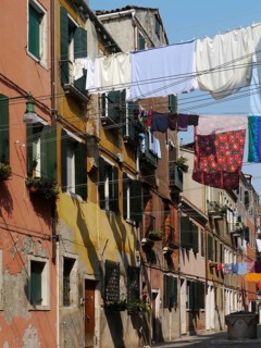 Alley in the Castello district, Venice