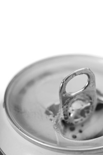 Close-up of a beer can