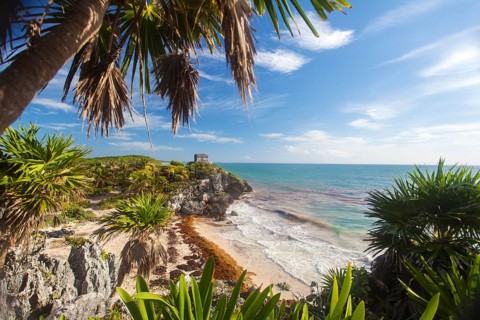 Mayan ruins in Tulum