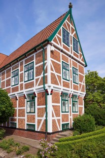 Town Hall Jork, Altes Land, District of Stade, Lower Saxony, Germany, Europe