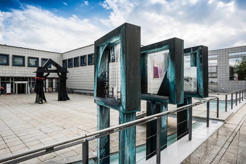 Würth Museum 1, Sculpture Robert Jacobsen, Gaisbach, Künzelsau, Baden-Württemberg, Germany, Europe
