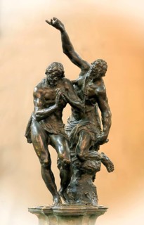 De Vries sculpture baptismal font Stadtkirche Bückeburg Germany