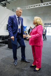 Ukraine Recovery Conference URC. Svenja Schulze (SPD), Federal Minister for Economic Cooperation