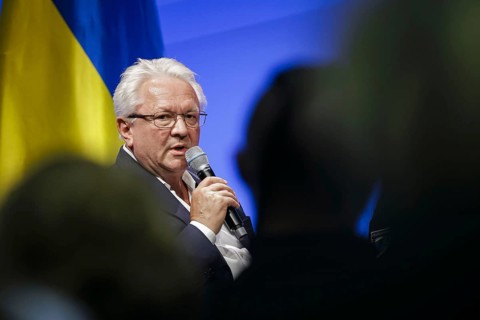 Ukraine Recovery Conference URC in Berlin. Armin Papperger, CEO Rheinmetall. 'ÄôPhoto taken as