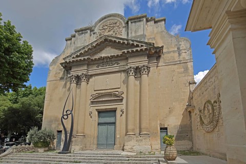 Chapelle de la Charité, Charite, church, Arles, Bouches-du-Rhône, Camargue, Provence, France,
