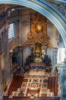 The Papal Basilica of St. Peter in the Vatican is an Italian Renaissance church in Vatican City