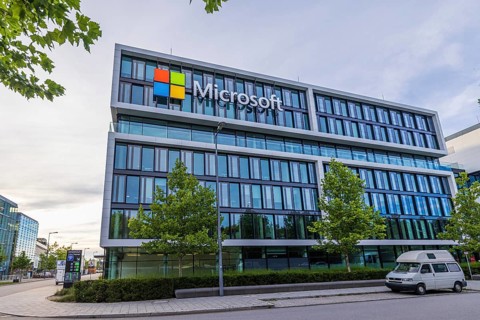 Microsoft european HQ in Munich, Germany, Europe