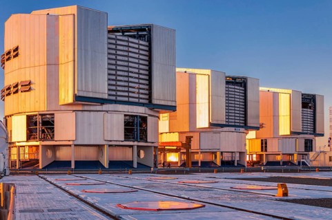 VLT Paranal Observatory at Dusk