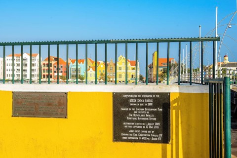 Commemorative plaque Plaque commemorating restoration paid for with money from European Development