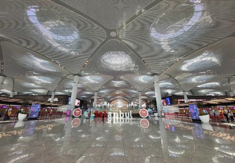 International departure gates at Istanbul Ataturk Airport Ataturk