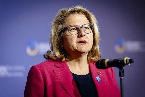 Svenja Schulze (SPD), Federal Minister for Economic Cooperation and Development, pictured at the