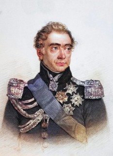 Auguste Frederic Louis Viesse de Marmont, Duke of Raguse, 1774-1852, French Marshal. Painted by R.