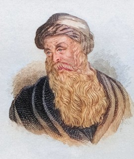 Epiphanius, born around 310-320, died 403, Bishop of Salamis and Metropolitan of Cyprus. From the