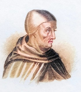 St Albertus Magnus, born between 1193 and 1206, died in 1280, also known as St Albertus the Great,