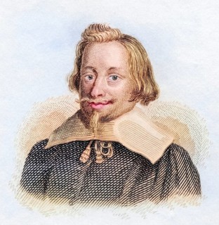 John Pym, 1584 to 1643, English Parliamentarian, Chairman of the Long Parliament, digitally