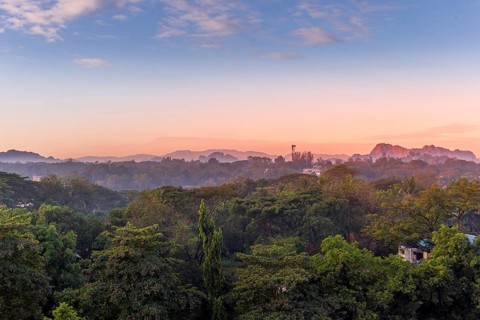 Early morning in Hpa-An, Myanmar, Asia