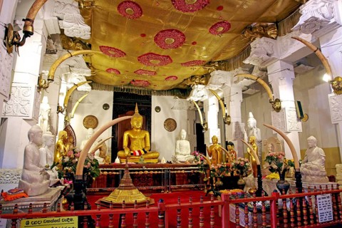 Inside the Temple of the Tooth