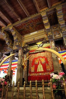Dalada Maligawa or buddhist temple of the sacred tooth relic