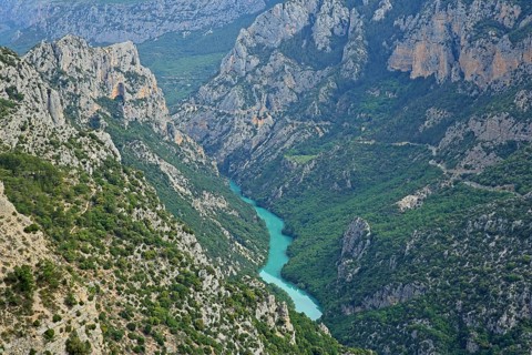 Gorges du Verdon, mountains, rocks, landscape, Provençal Alps, Western Alps, Alps,