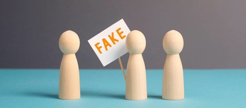 Fake News in progress, facts and propaganda, conspiracy theory concept, media and manipulation,