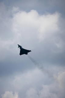 Eurofighter Typhoon, photographed during an air show at the ILA Berlin Air Show in Berlin,