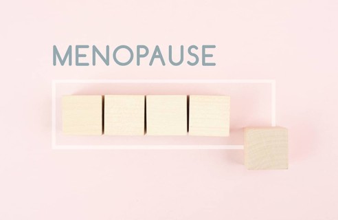 Menopause loading bar, hormone replacement therapy, middle aged woman, fertility production, World