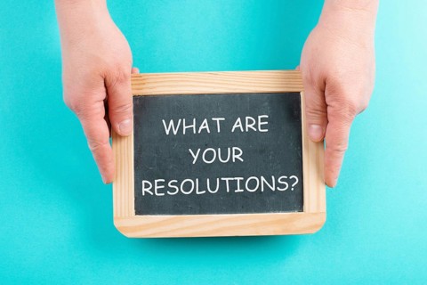 Hat is your resolution, making plans, goals for the future, learning skills, development and
