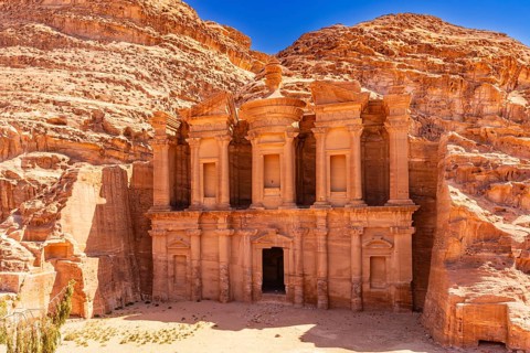 The Monastery, Petra, Jordan, Asia