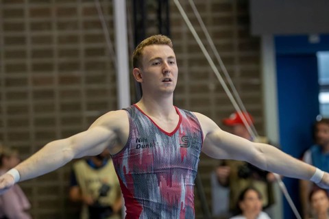 Olympic qualification in apparatus gymnastics in Rüsselsheim Image: Nils Dunkel
