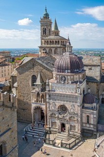 Colleoni Chapel, Cappella Colleoni and Basilica di Santa Maria Maggiore, Citta alta, Bergamo,