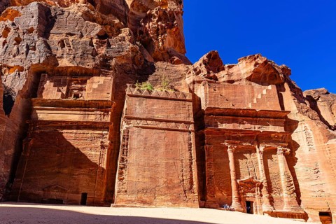 Royal Tumbs, Petra, Jordan, Asia