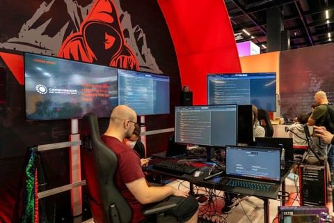 Gamescom, the world's largest trade fair for video and computer games, hacker scene, competition
