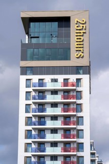 The 25hours Hotel in Düsseldorf, North Rhine-Westphalia, Germany, Europe