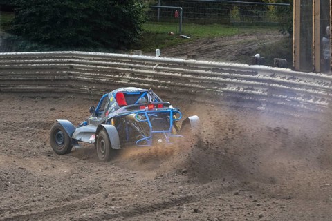 Grambek, Germany, September 10, 2022: Car racing Autocross ADAC NAX-Club Moelln, special buggy on