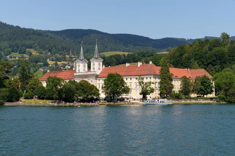 Monastery, Tegernsee Castle, Tegernsee, Bavaria, Germany, Europe