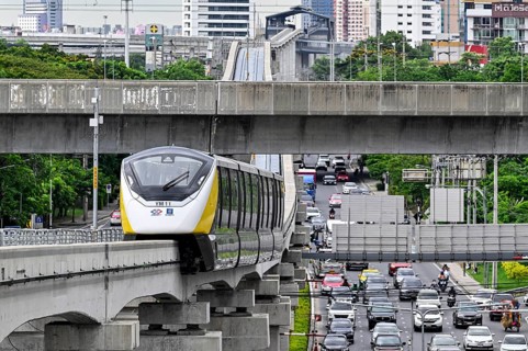 Skytrain MRT, Bangkok, Thailand, Asia