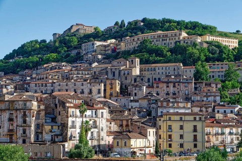 Old town of Cosenza, capital and cultural centre of the province of the same name in the Calabria