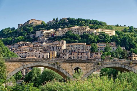 Old town of Cosenza, capital and cultural centre of the province of the same name in the Calabria