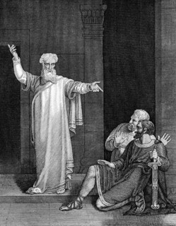 The prophet Jeremiah or Jeremiah, men, fearOld Testament, Bible, historical illustration 1854