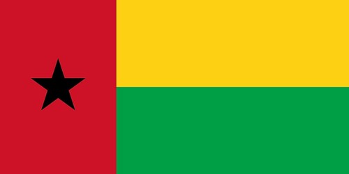 Flag of Guinea-Bissau, Vector illustration