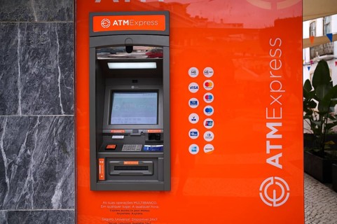Cash machine, ATM, Automated Teller Machine, PortimÃ£o, Algarve, Portugal, Europe