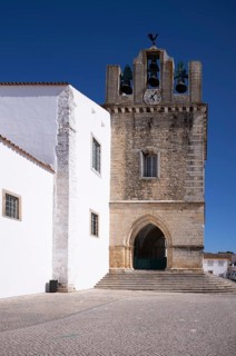 Church tower, Cathedral Igreja da Sé Catedral de Faro, Old Town, Faro, Algarve, Portugal, Europe